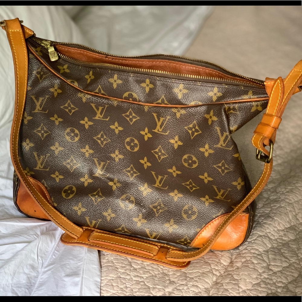 Louis Vuitton Boulogne Monogram Brown Canvas